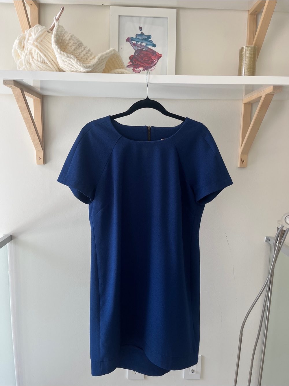 Philosophy Navy Blue Midi Dress